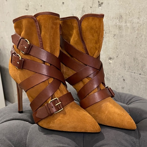 Balmain Buckled Boots - Picture 2 of 5
